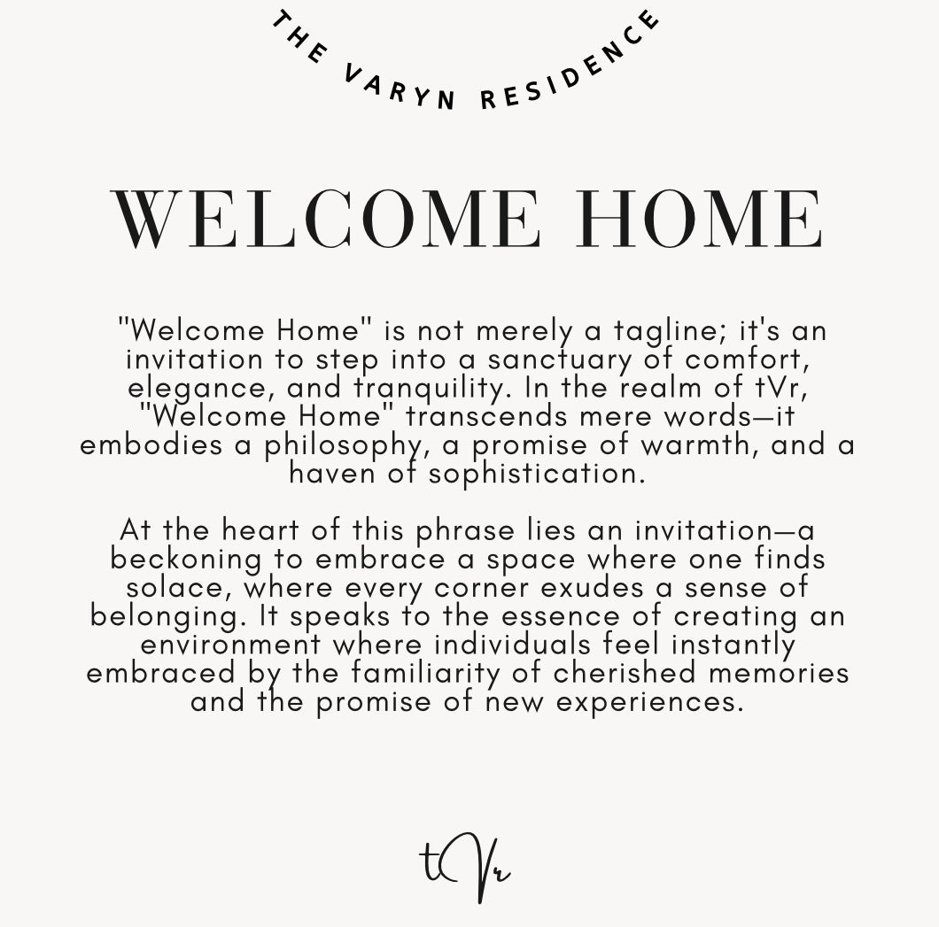 The Welcome Home Tee